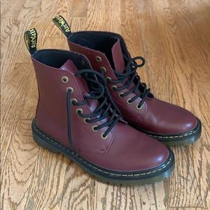 Women’s Cherry Luana Doc Martens Size 8 Like New